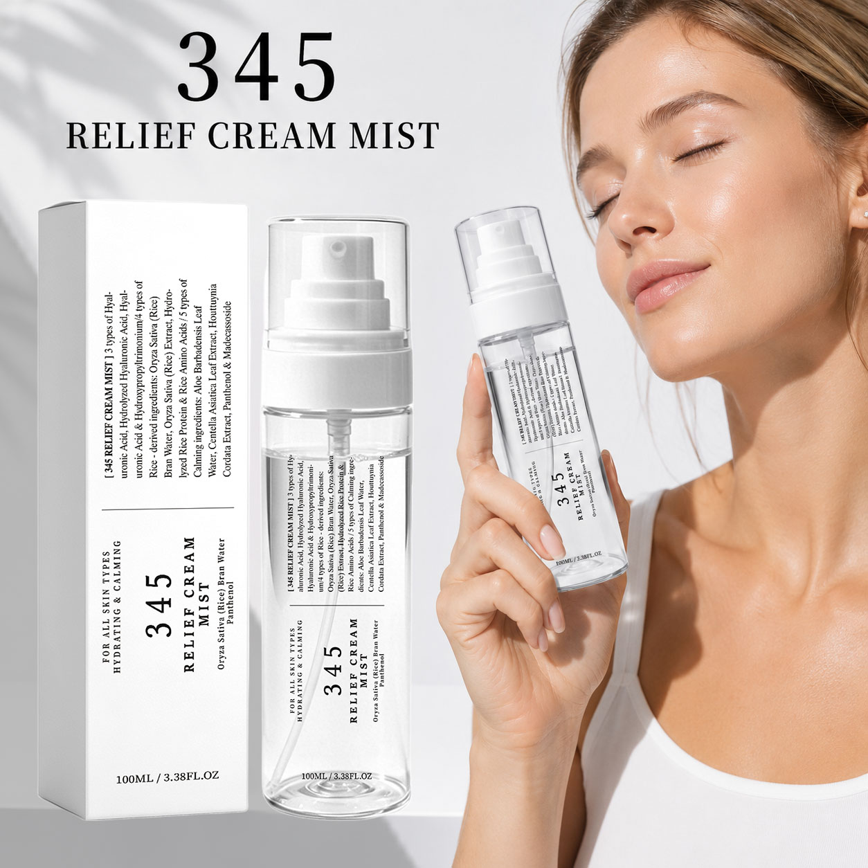 Hyaluronic Acid Serum - Crema Spray Lenitiva 345 per la