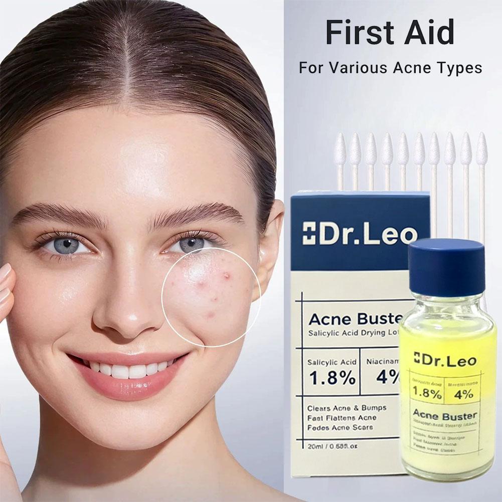Hyaluronic Acid Serum - Lozione Trattamento all'Acido Salicilico con Bastoncini