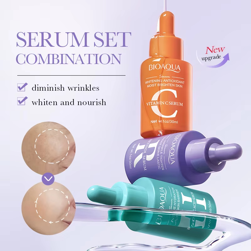 3 pz/set BIOAQUA Vitamina C Re - Hyaluronic Acid Serum recensione e prezzo